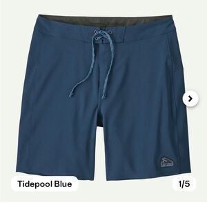 NWT Patagonia Men's Hydropeak Boardshorts 18”